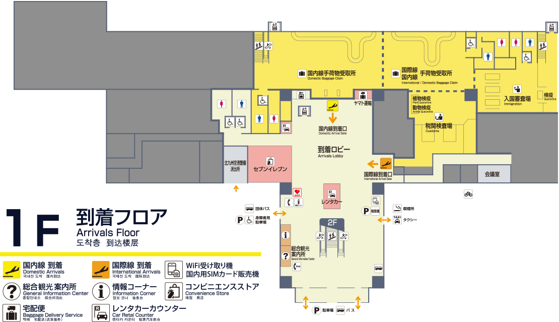 1Fフロアマップ