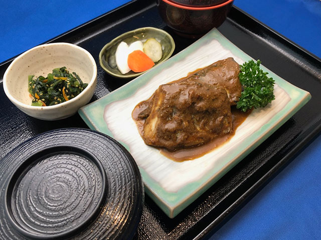 鯖のぬか炊き定食